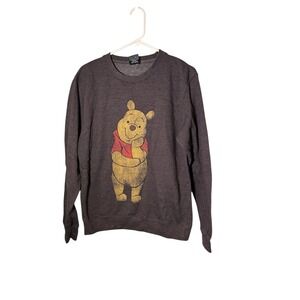 Absolute Cult Large Brown Winnie The Pooh Sweatshirt